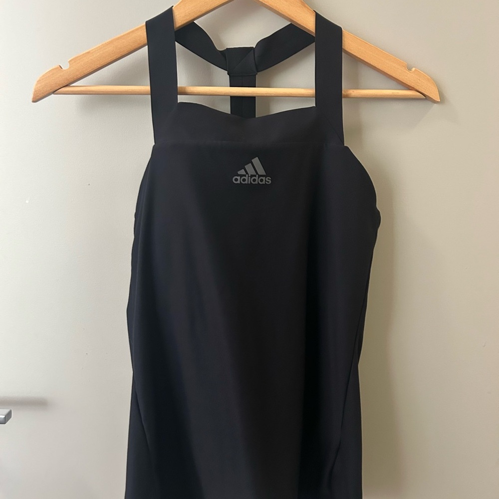Adidas Black Halter Top